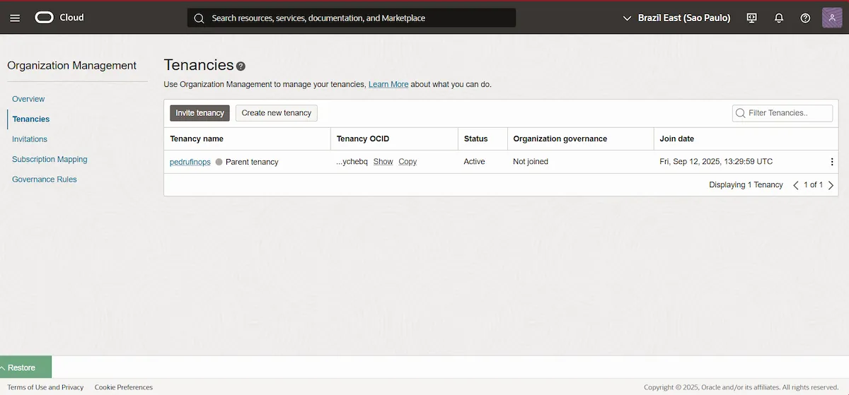 Connecting OCI Providers to Cloud8