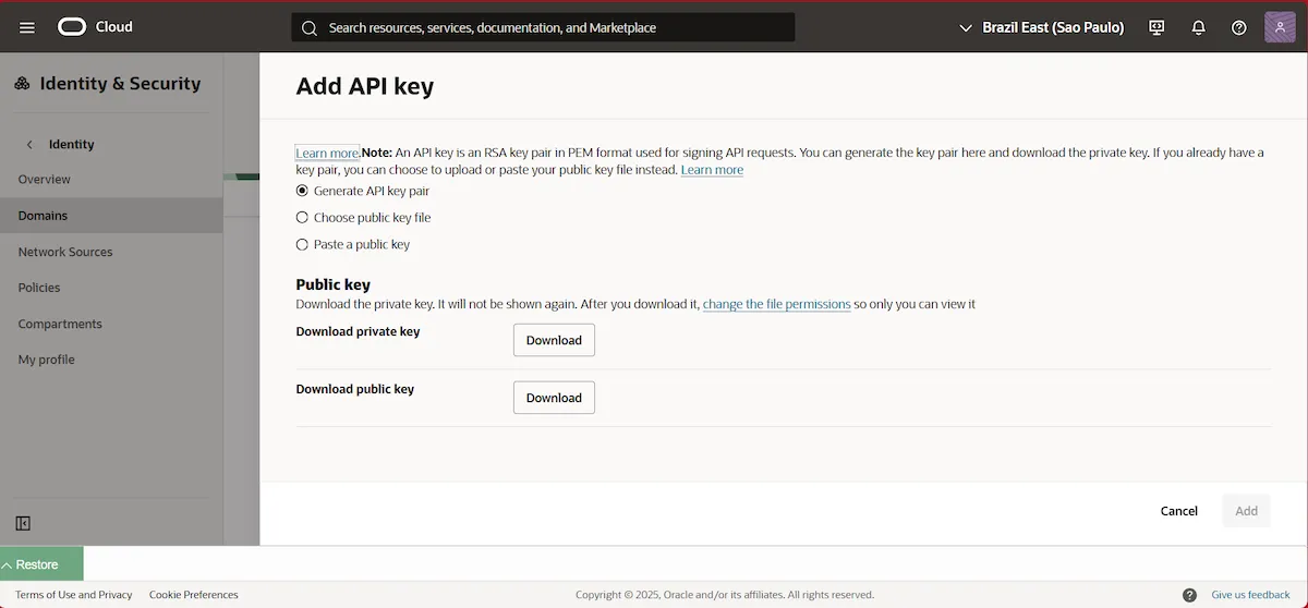 Connecting OCI Providers to Cloud8