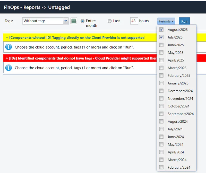 FinOps Reports: Tagged / Untagged FinOps: Tagged / Untagged
