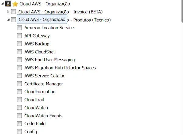 Configurando Budgets no Cloud8 Configurando Budgets no Cloud8