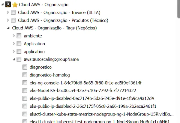 Configurando Budgets no Cloud8 Configurando Budgets no Cloud8