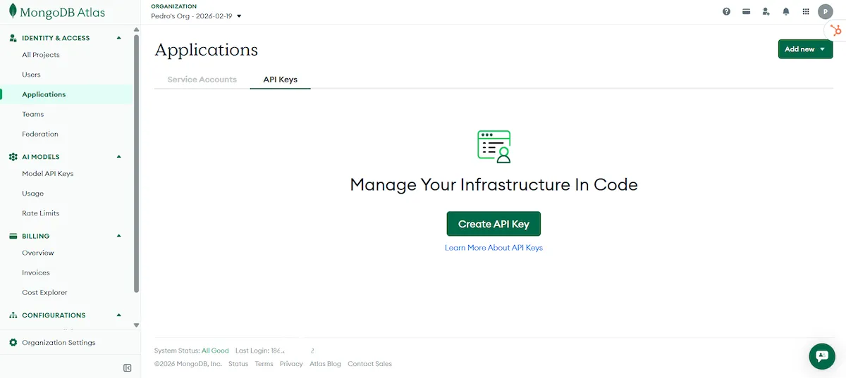 Conectando MongoDB Conectando MongoDB
