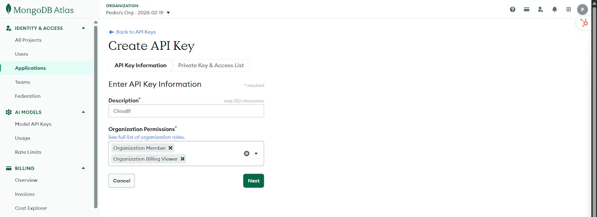 Conectando MongoDB Conectando MongoDB